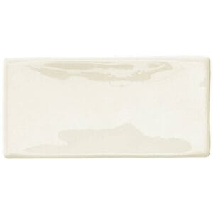 White ceramic tile for flooring and wall use, high-quality bathroom or kitchen tile, durable and sleek design, suitable for renovations and construction projects.