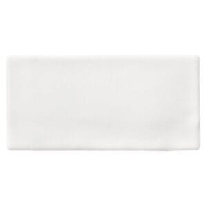 Bright white ceramic tile for bathroom and kitchen wall or floor use, durable and easy to clean. Ideal for modern home renovation projects, offering a sleek, clean finish for interior spaces.