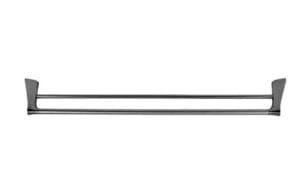 Stainless steel towel rack for bathroom storage, modern design from Builders Warehouse Online.