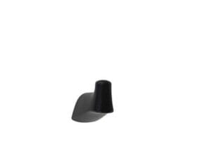 Rubber door stopper for home and commercial use, durable and slip-resistant.