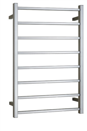 Non Heated Towel Ladder - Square 8 Bar - Chrome