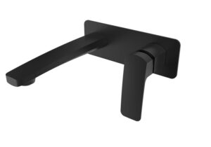 BRAVO-II Basin/Bath Set in Matte Black