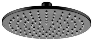 DOCCIA 200mm Round Shower Head - Matte Black