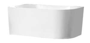 BONDI 1485mm Left Hand Back to Wall Free Standing Bath Tub