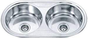DANTE Double Bowl Round Sink
