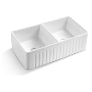 BUTLERS Double Bowl Sink with Special Waste