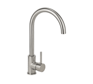 JESS Goose Neck Sink Mixer in Brushed Nickel