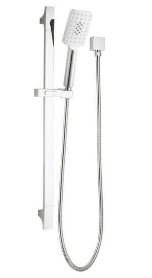 EXON Shower Head on Rail - Chrome