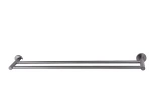 JESS 750mm Double Towel Rail - Gun Metal