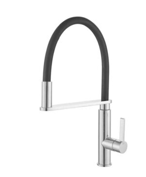 KENZO Sink Mixer - Chrome With Detachable Flexible Swivel Arm