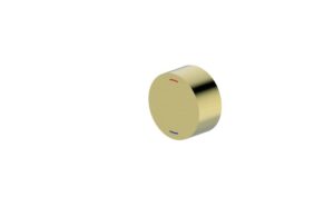 VIVO Shower Mixer with Progressive Cartridge in Brushed Brass