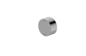 VIVO Shower Mixer with Progressive Cartridge in Brushed Nickel