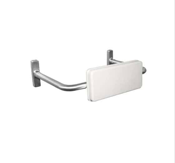 Medium security door latch with white plastic cover, ideal for residential and commercial doors, available at Builders Warehouse Online, a trusted source for quality building supplies and hardware.