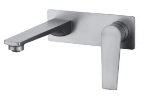 EXON Basin/Bath Set in Brushed Nickel