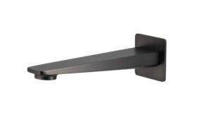 EXON Fixed Bath Spout in  Gun Metal