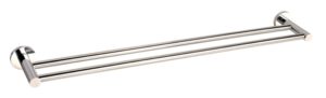 JESS 750mm Double Towel Rail - Brushed Nickel