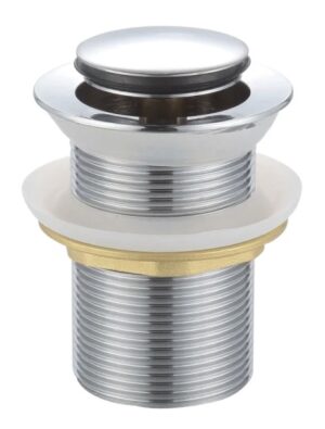 40mm without Overflow Chrome Pop Up Waste