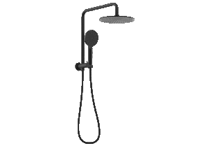 MONDO Compact Twin Shower Set - Gun Metal
