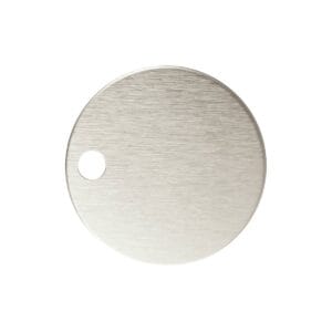 Stainless steel circular saw blade for woodworking and construction projects, featuring a sleek, durable design. Ideal for builders and DIY enthusiasts seeking high-quality cutting tools.