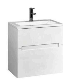 Premium BELLA 750mm Wall Hung Vanity – White Gloss Finish