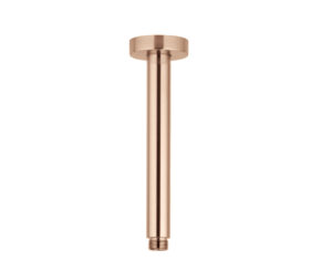 DOCCIA 400mm Round Ceiling Dropper- Champagne Copper