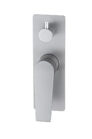 EXON Shower Mixer with Diverter in Brushed Nickel