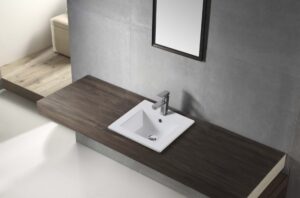 LOIS Insert Basin - 1 Tap Hole With Overflow