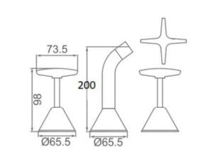 Bathroom faucet with sleek design, high-arc spout, and durable construction suitable for home renovation and DIY projects. Perfect for modern bathrooms and plumbing upgrades.