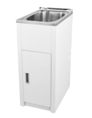 LAVASSA 30L Slimline Laundry Trough and Cabinet
