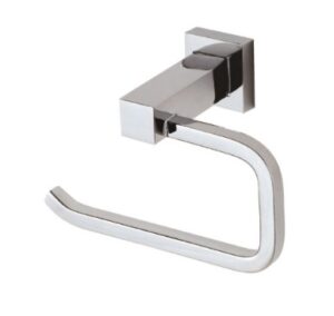 QUBI Toilet Roll Holder in Chrome
