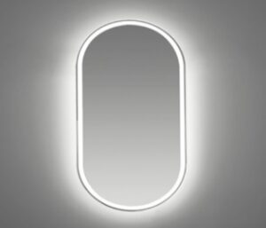 ECLIPSE Oval LED Mirror 450 x 900mm Anti Fog