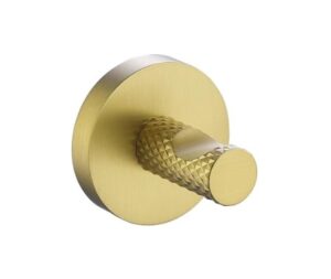 TIARA Single Hook in Brushed Brass