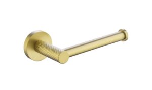 TIARA Toilet Roll Holder - Brushed Brass