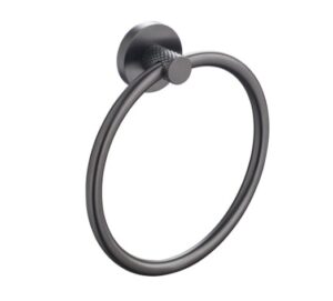 TIARA Towel Ring - Gun Metal