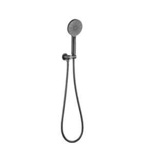 RAINJET Round Shower Head on Bracket - Gun Metal
