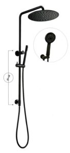 NIXON Multifunction Shower Rail - Gun Metal - Round Handpiece