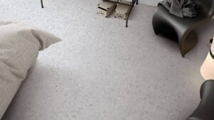 Smooth grey epoxy flooring with a polished finish, ideal for modern homes, garages, or commercial spaces. Durable and easy to maintain, perfect for creating a sleek, contemporary look.