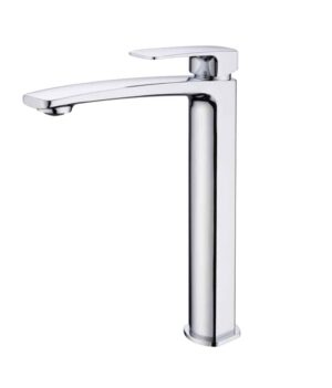 BRAVO-II Tower Basin Mixer in Chrome