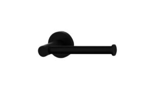 JESS Straight Toilet Roll Holder - Matte Black