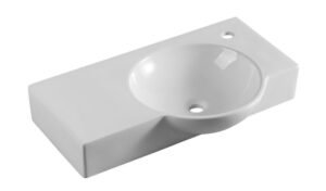 CHLOE Wall Hung Basin - RH Tap Hole Only