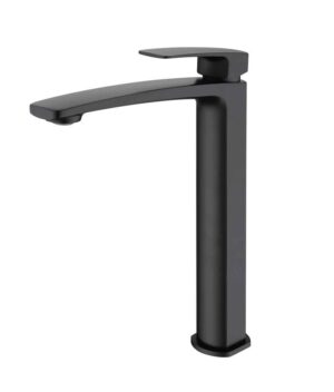 BRAVO-II Tower Basin Mixer in Matte Black