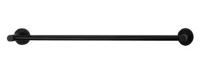 JESS 600mm Single Towel Rail in Matte Black
