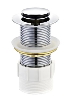32mm without Overflow Chrome Pop Up Waste