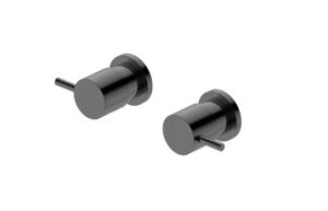 JESS 1/4 Turn Wall Top Assembly HANDLE Gun Metal