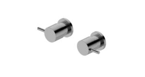 JESS 1/4 Turn Wall Top Assembly HANDLE Brushed Nickel