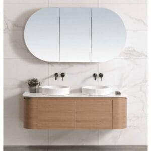 Deluxe MILAN Mirror Cabinet 1200mm