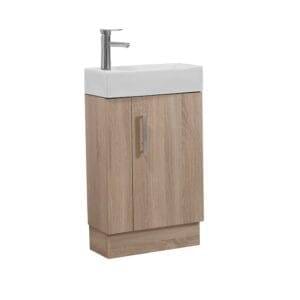 small bathroom vanity light oak