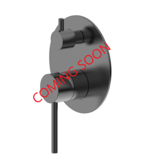 JESS Shower Mixer with Diverter in Gun Metal