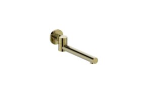 JESS Swivel Bath Spout - Brushed Brass
