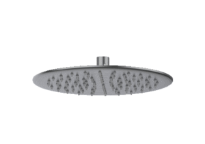 DOCCIA 250mm Round Shower Head - Gun Metal